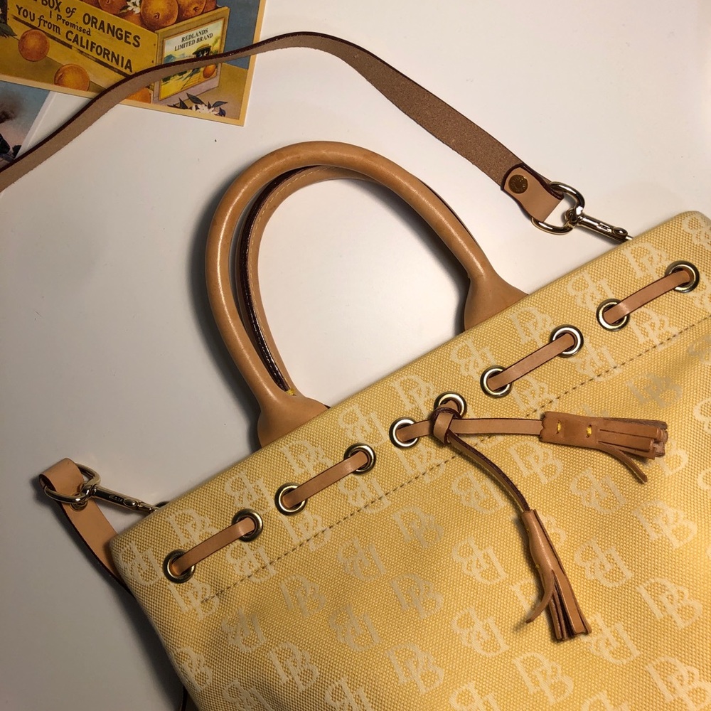 Yellow Dooney & Bourke Purse